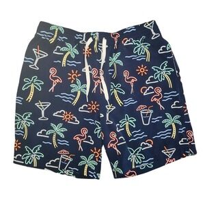 Chubbies Swim Shorts 2XL  Navy Martini 5.5" Classic Trunk Mens Lined XL  Navy